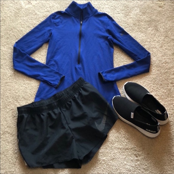 Nike Pants - Nike black running shorts size large